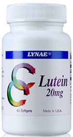 Lynae Lutein 20mg. 60cap ไลเน่ ลูทีน 